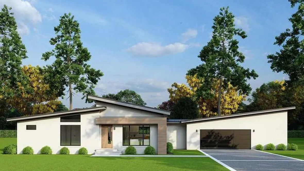 Full Rendering for House Plan #319561