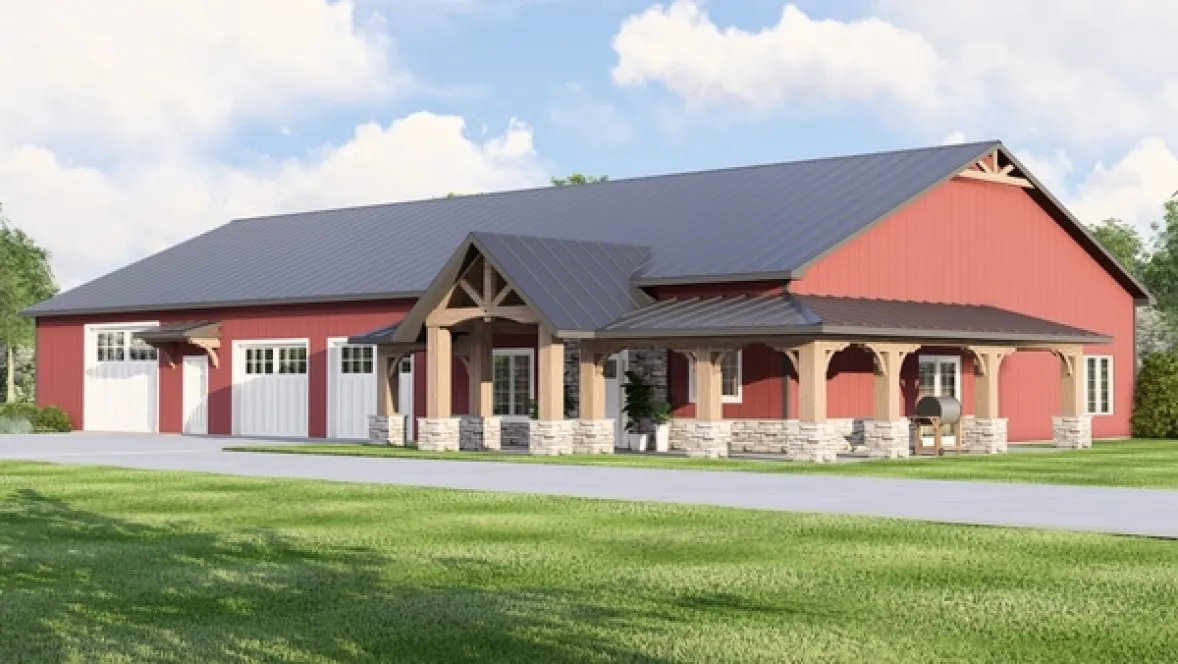 ExteriorPhoto for House Plan #758851