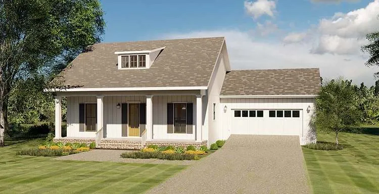 Full Rendering for House Plan #438091
