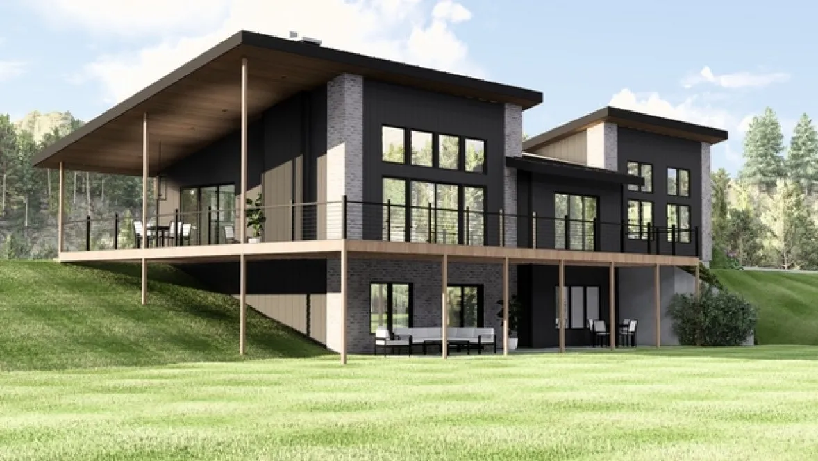 ExteriorPhoto for House Plan #753421