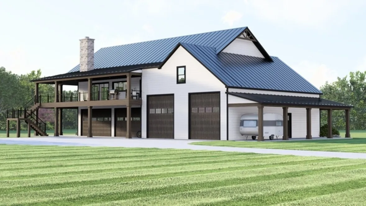 ExteriorPhoto for House Plan #750552