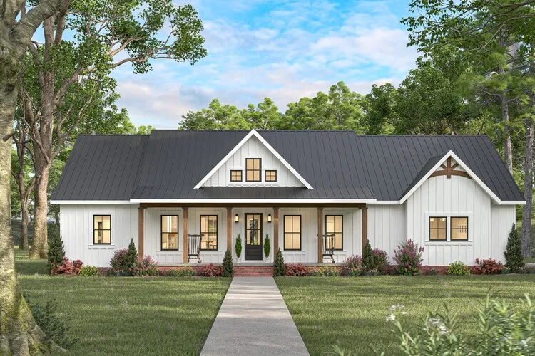 Full Rendering for House Plan #430091