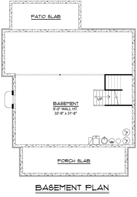 Basement Plan for House Plan #752232
