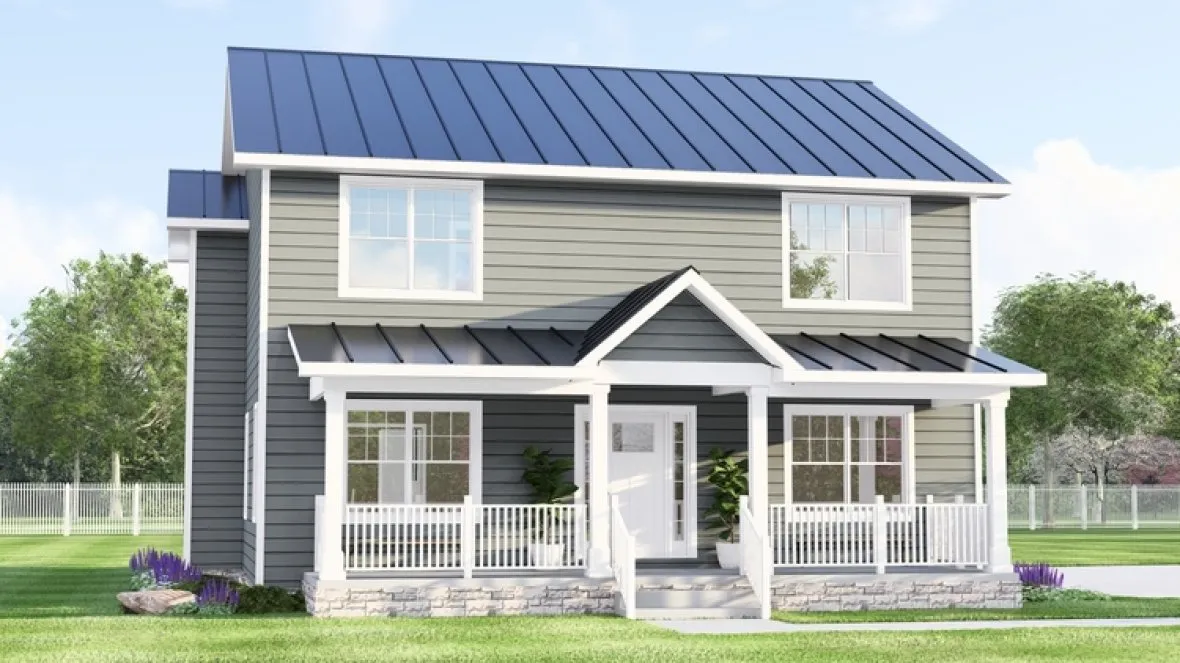 Full Rendering for House Plan #752232