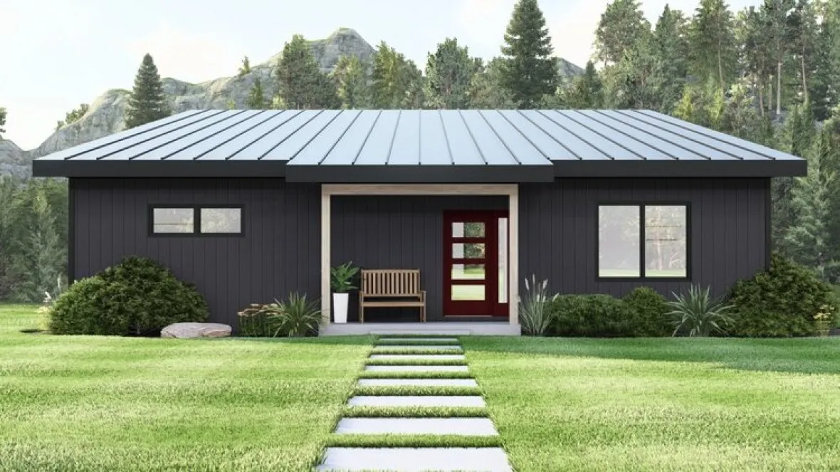 Full Rendering for House Plan #756313