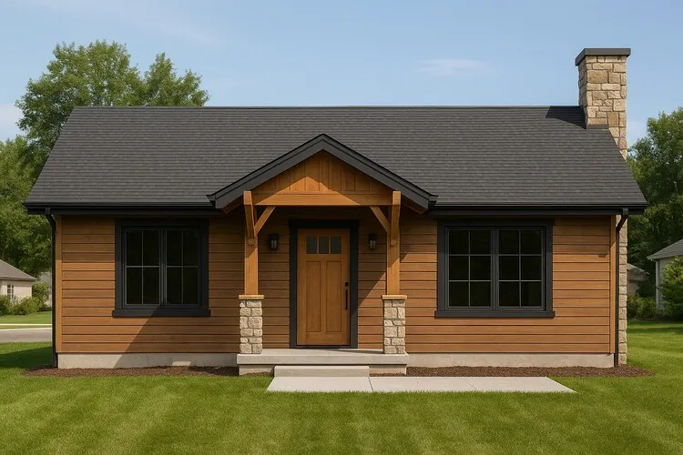 Full Rendering for House Plan #800270