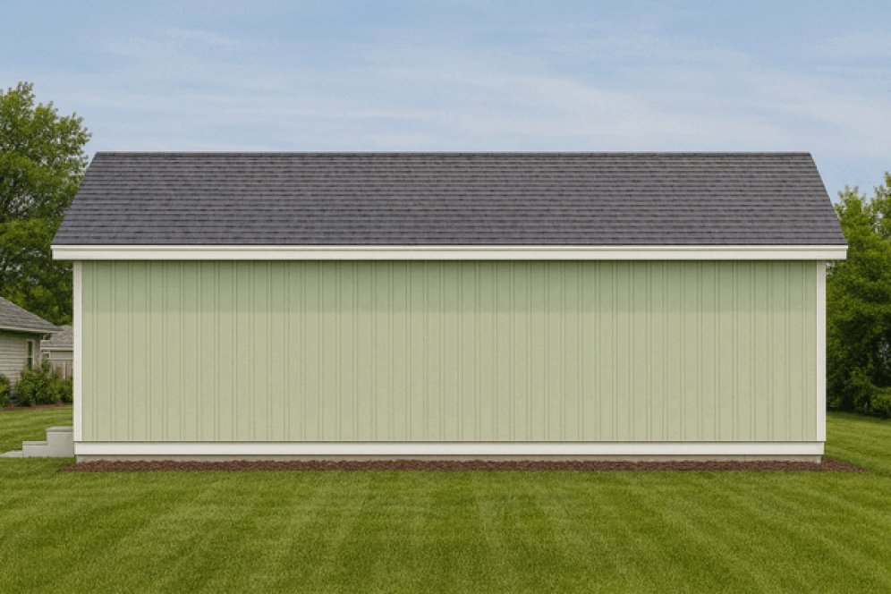 Right Elevation for House Plan #808001