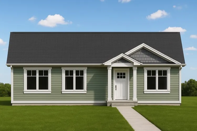 Full Rendering for House Plan #802970