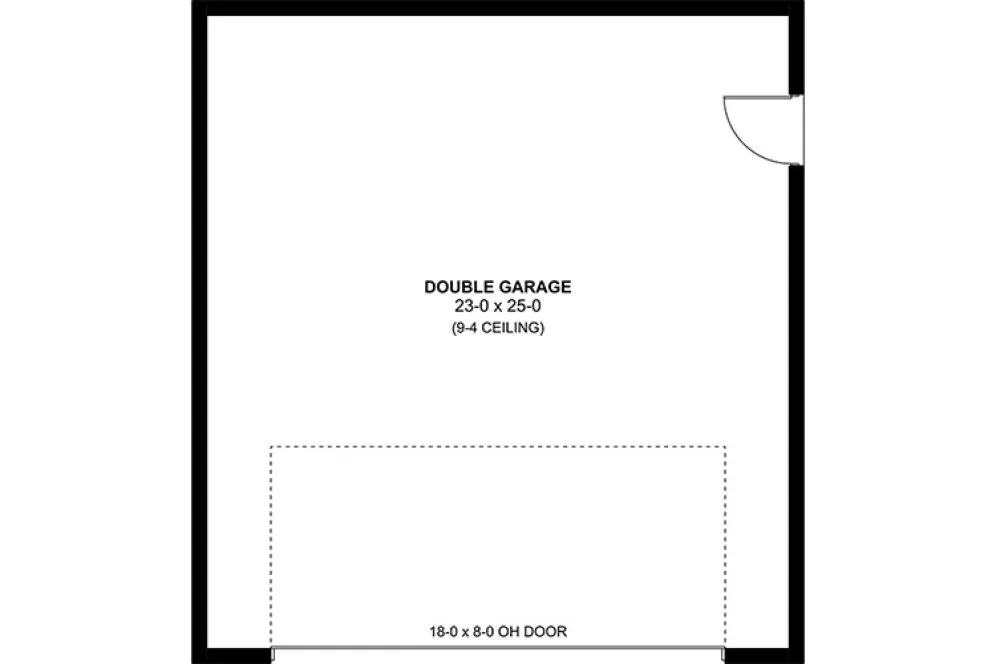 Main Floor Plan for House Plan #580624