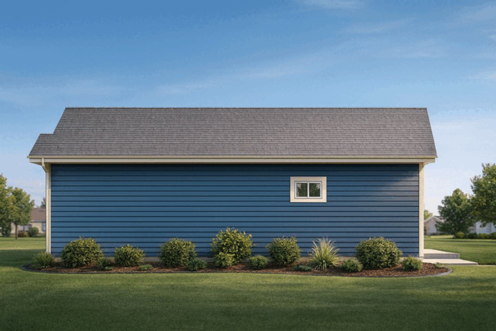 Right Elevation for House Plan #802321