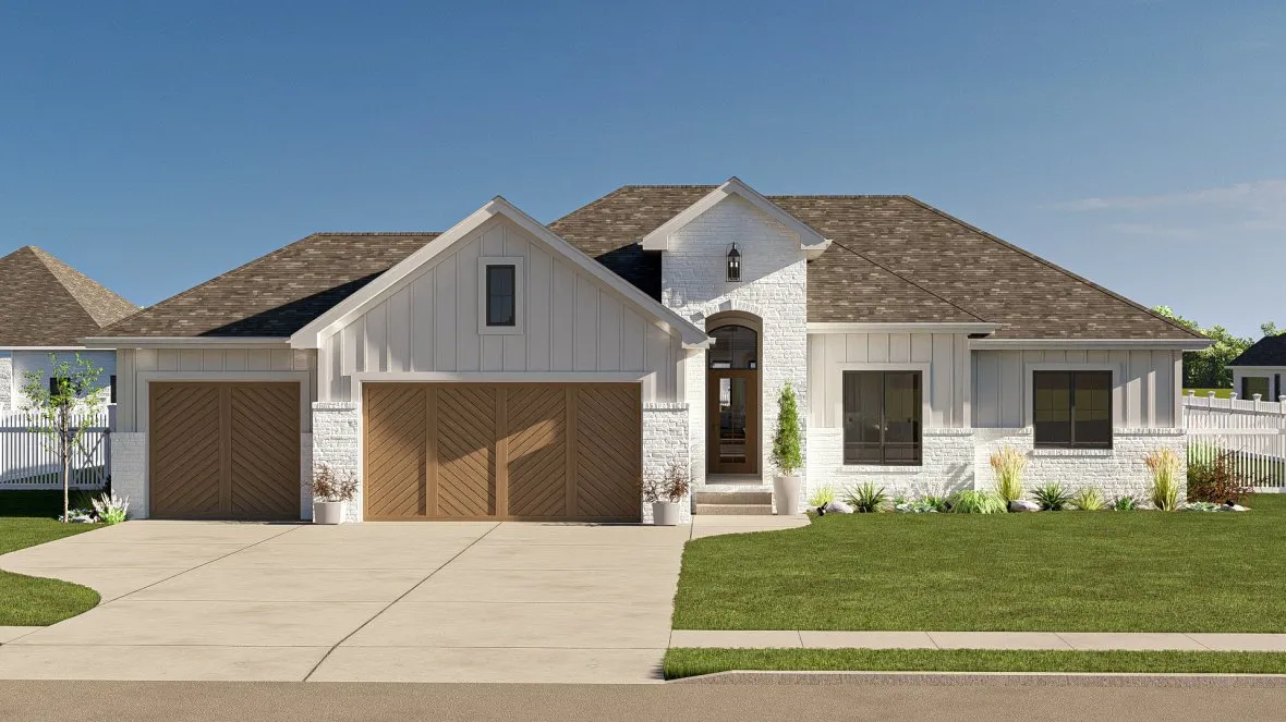 Full Rendering for House Plan #703191