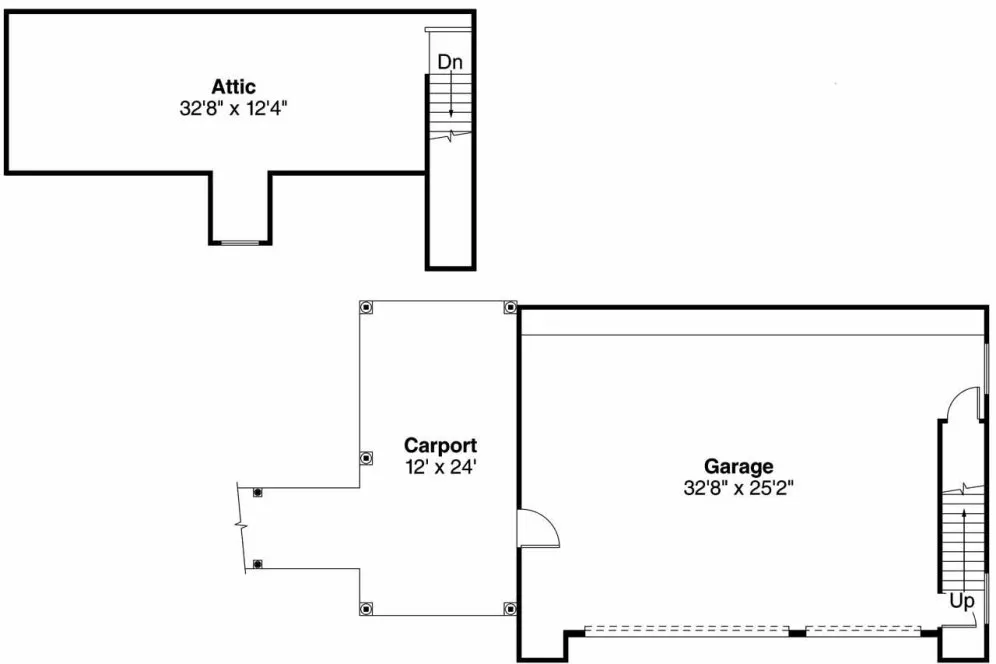Main Floor Plan for House Plan #345441