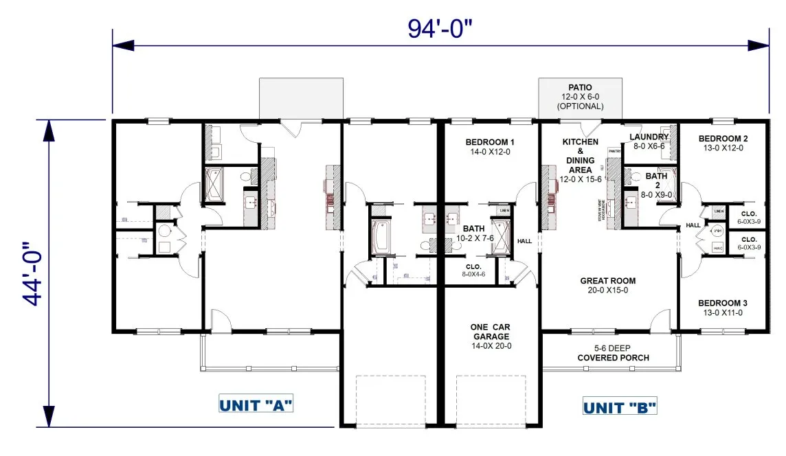 Main Floor Plan for House Plan #430862