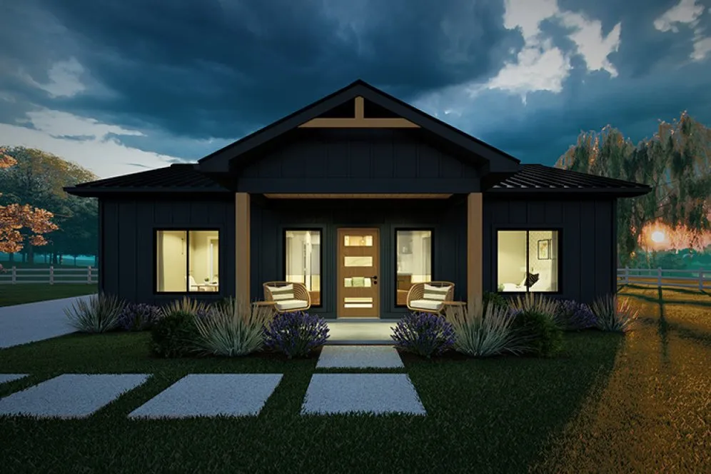 ExteriorPhoto for House Plan #580992