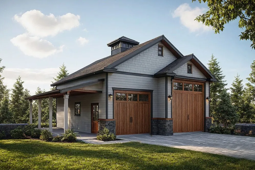 Full Rendering for House Plan #342061