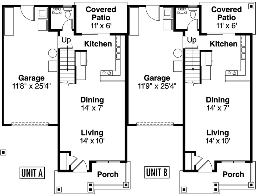 Main Floor Plan for House Plan #342581