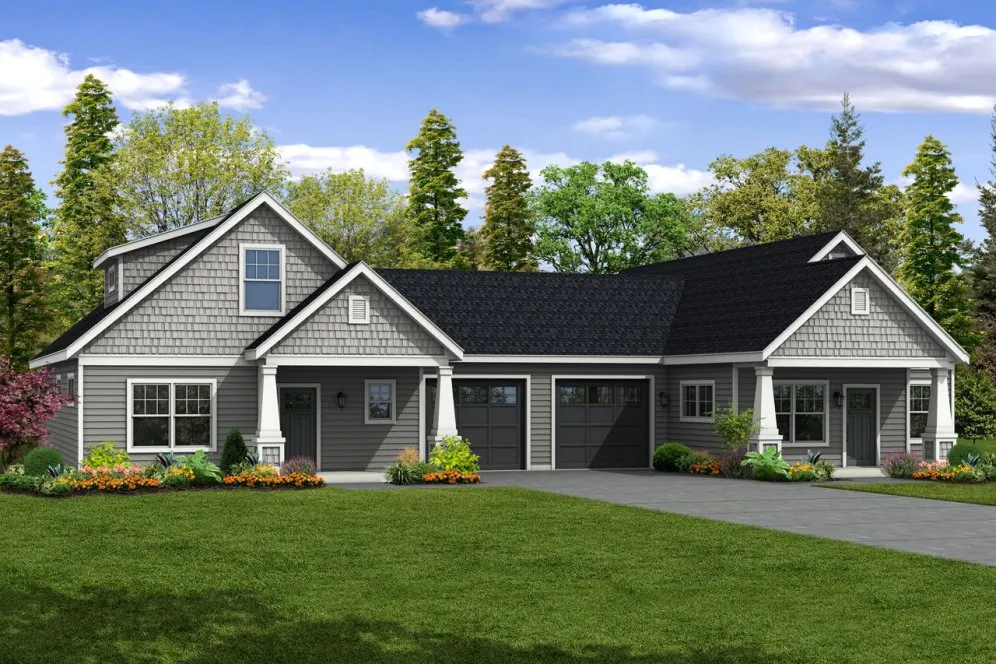 Full Rendering for House Plan #340772