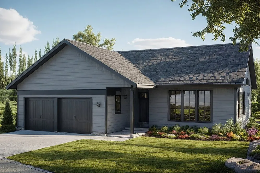 Full Rendering for House Plan #348921