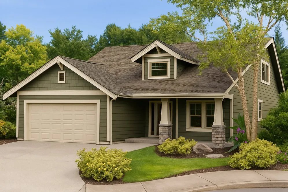 Full Rendering for House Plan #340651