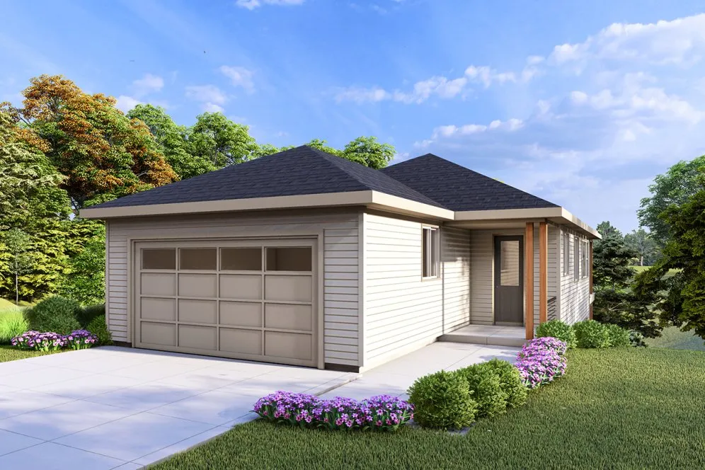 Full Rendering for House Plan #341552