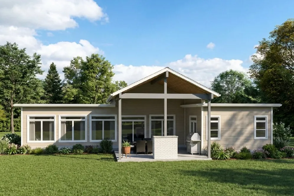 ExteriorPhoto for House Plan #203150