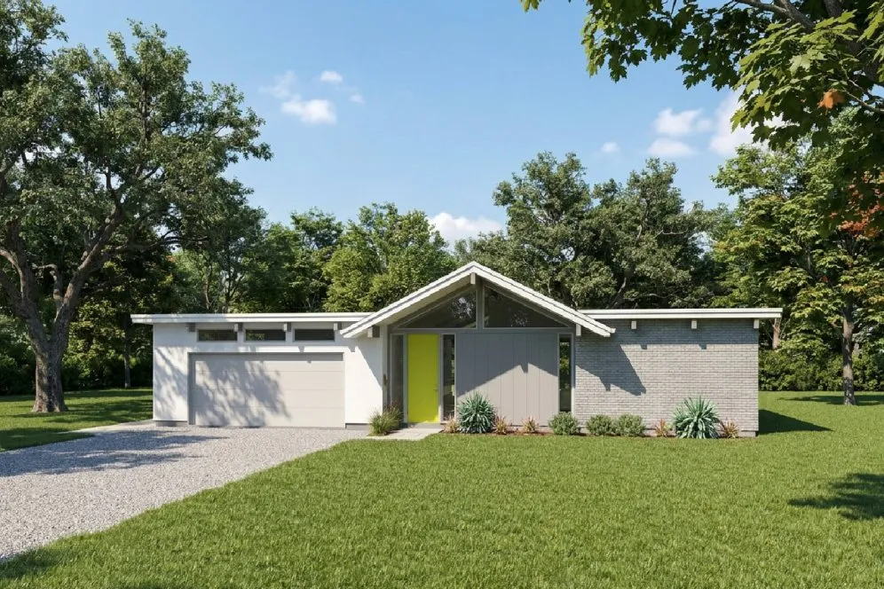 Full Rendering for House Plan #203151