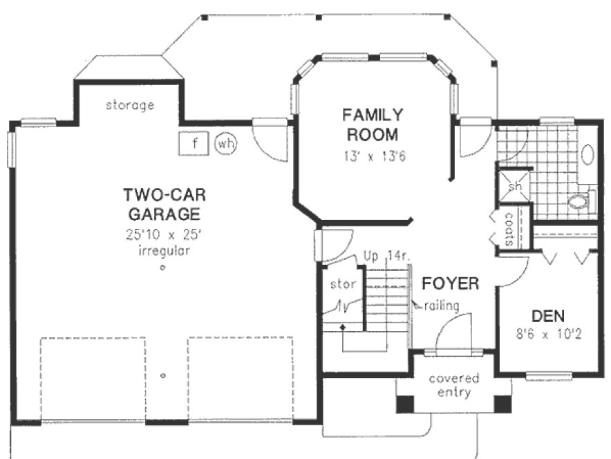 Basement Plan for House Plan #134129