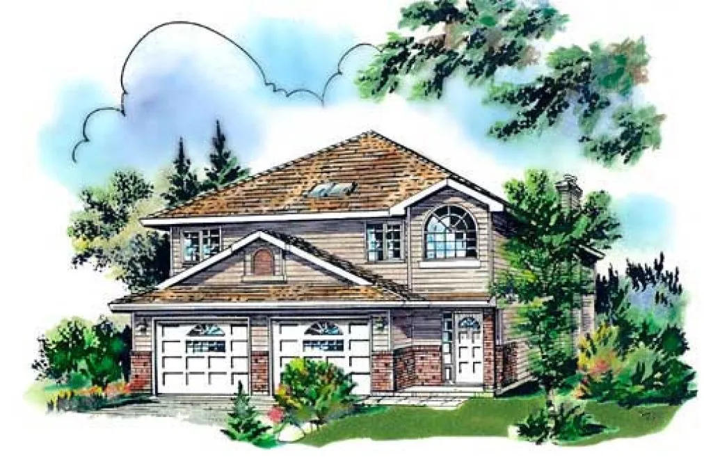 Full Rendering for House Plan #137039