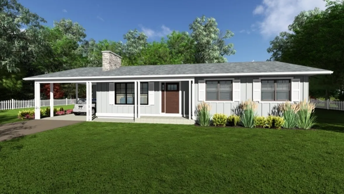 ExteriorPhoto for House Plan #200299