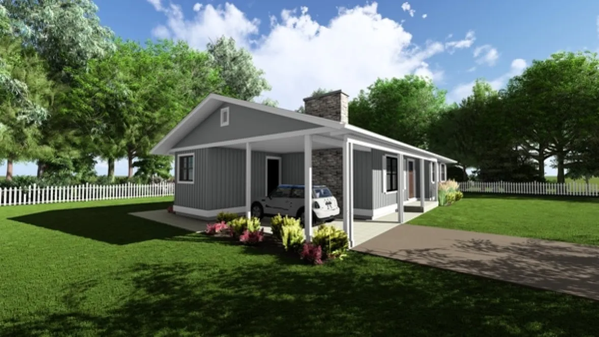 ExteriorPhoto for House Plan #200299