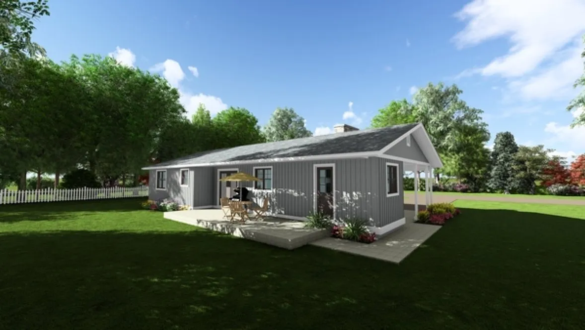 ExteriorPhoto for House Plan #200299