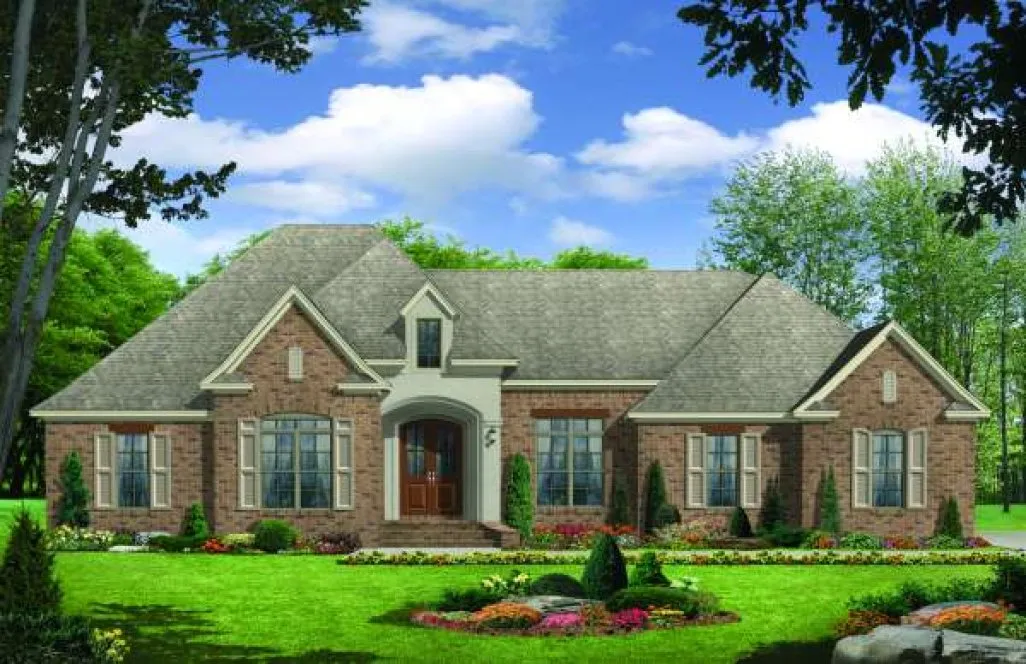 Full Rendering for House Plan #210532