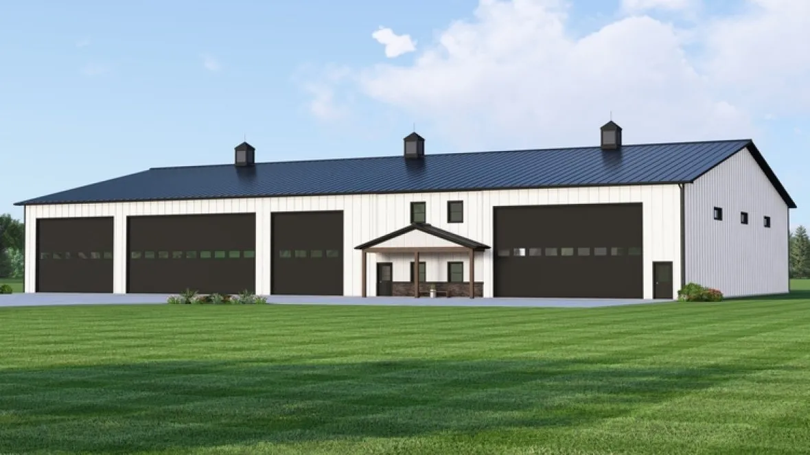 Full Rendering for House Plan #758947