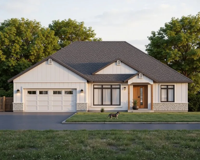 Full Rendering for House Plan #804271