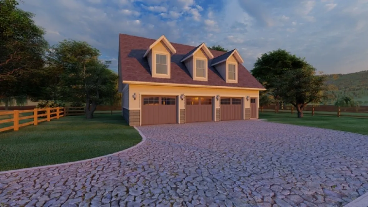 ExteriorPhoto for House Plan #195150