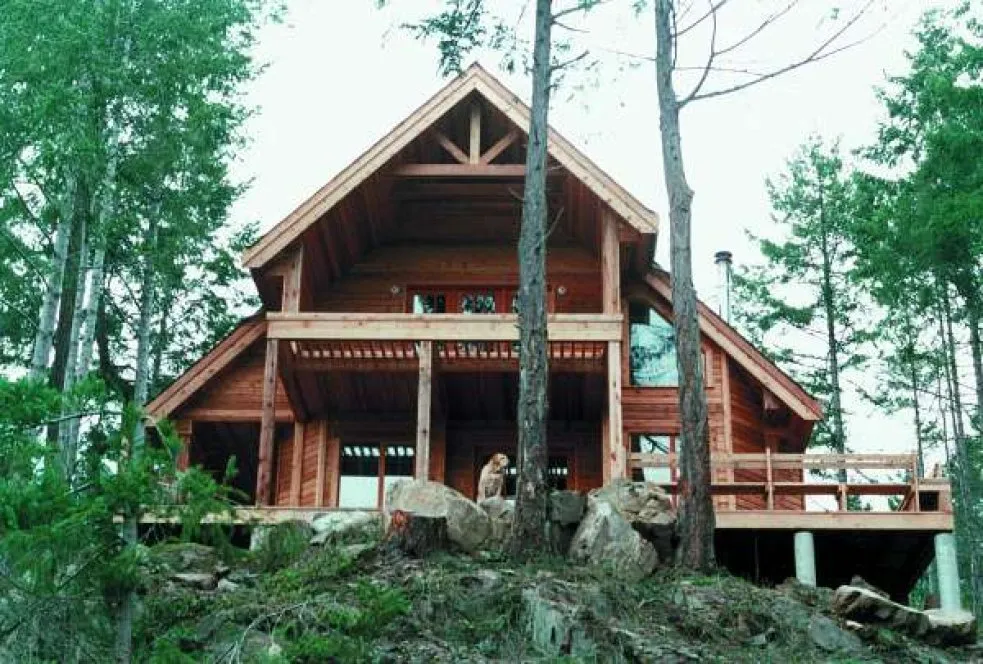 Rear Elevation for House Plan #264461