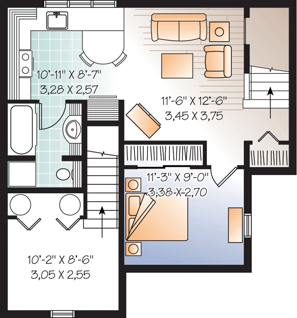  Plan  No 141972 House  Plans  by WestHomePlanners com