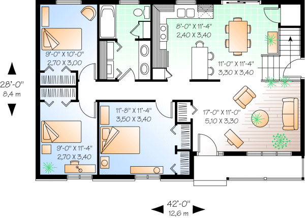 Plan No.146212 House Plans by