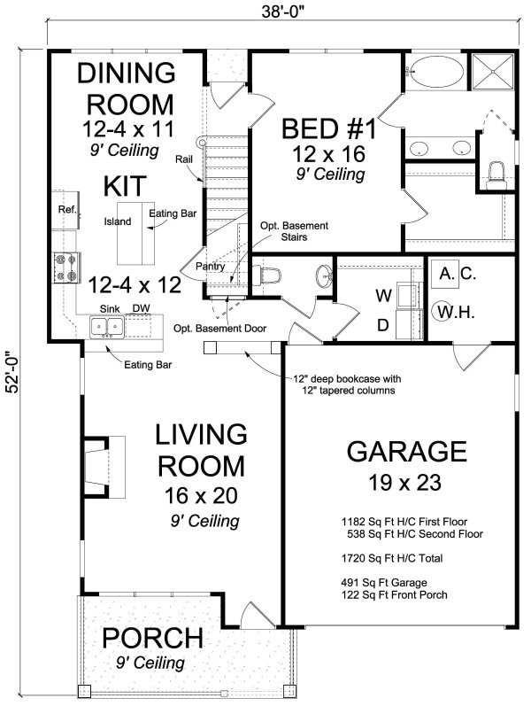 Plan No. House Plans by WestHomePlanners.com