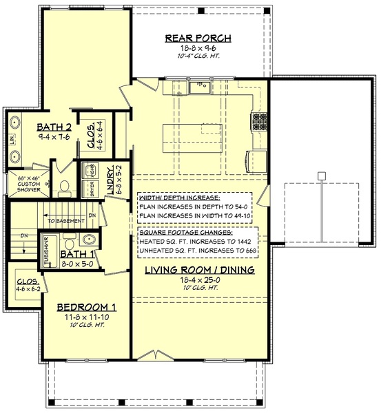 Plan No.303621 House Plans by WestHomePlanners.com